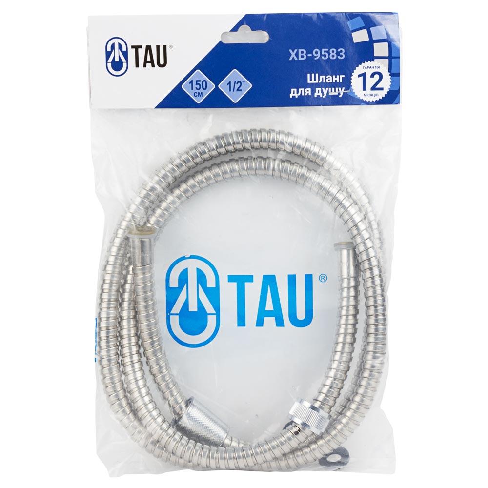 Шланг для душу TAU XB-9583 9892081 1/2" SS 150 см (AKD44616) - фото 2