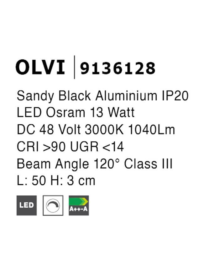 Светильник магнитный Nova Luce Olvi (9136128) - фото 3 Светильник магнитный Nova Luce Olvi (9136128) - фото 3