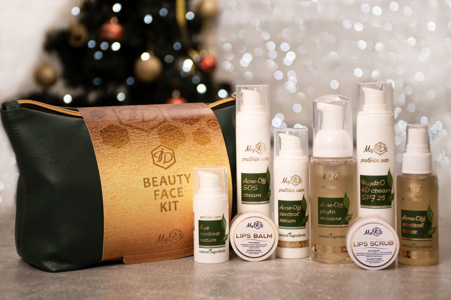 Повний набір щоденного догляду для проблемної шкіри MyIDi Beauty Acne-off Kit 9 продуктів (4820096238417)