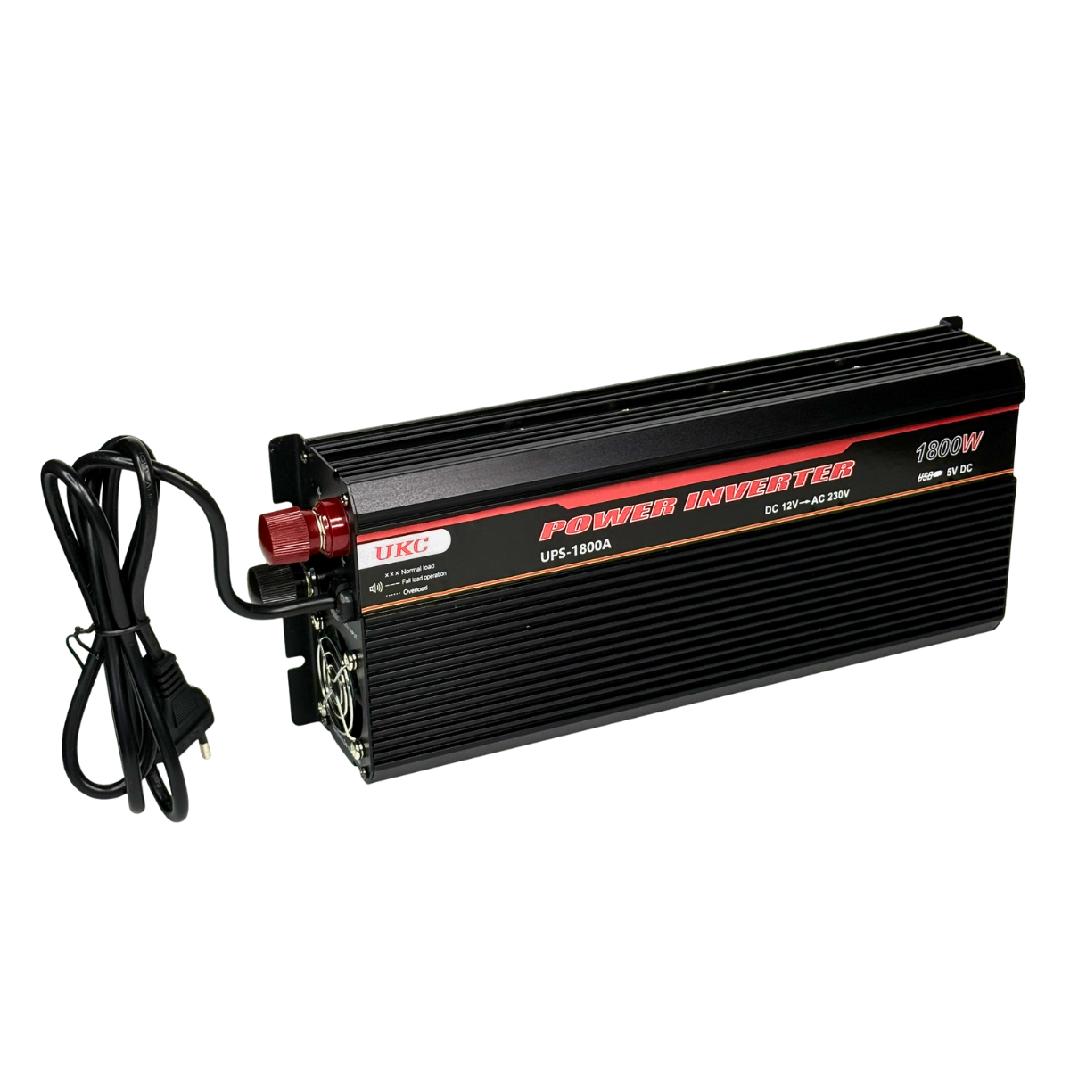 Преобразователь напряжения UKC автомобильный инвертор 1800W 12V-220V UP1800SА
