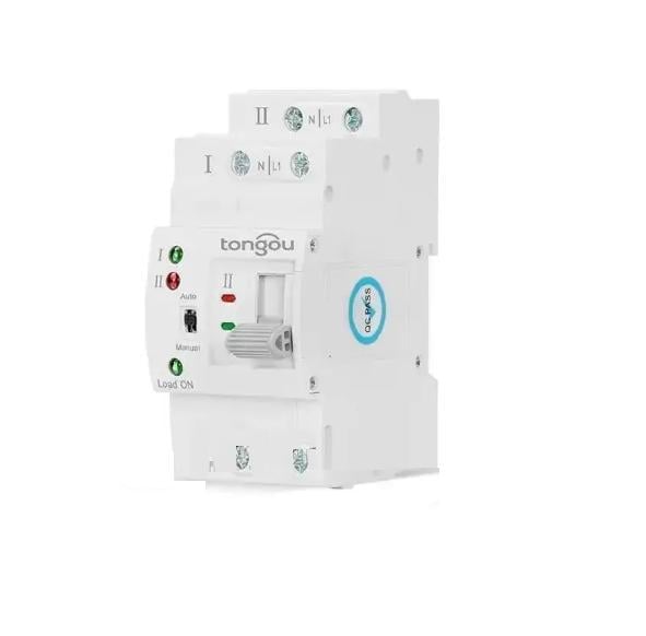 Автомат введення резерву TONGOU G2R 2п63А однофазний