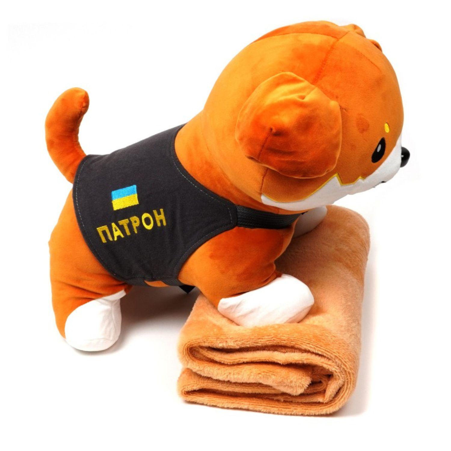 Плед-подушка іграшка Пес-Патрон 3в1 48 см (2405) - фото 2