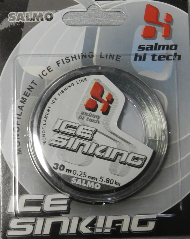 Леска Salmo Hi-tech ICE SINKING 30 м 0,22 мм 4,50 кг (NA002654)