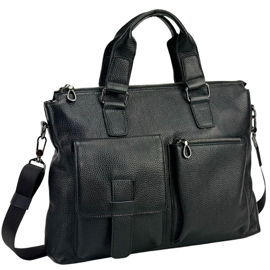 Мужская сумка для ноутбука и документов Royal Bag 7264A Черный (1462)