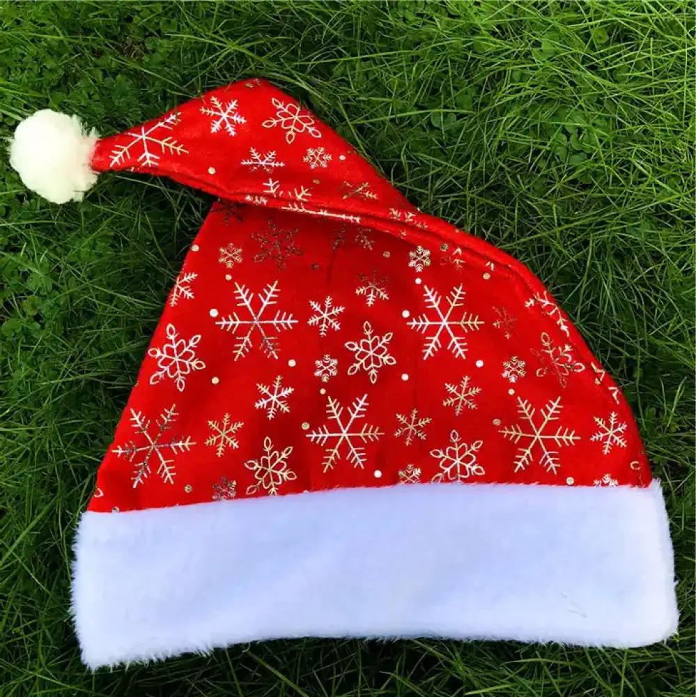 Шапка новогодняя карнавальная Stenson R95957 28x40 см Красный (606833) - фото 6 Шапка новогодняя карнавальная Stenson R95957 28x40 см Красный (606833) - фото 6