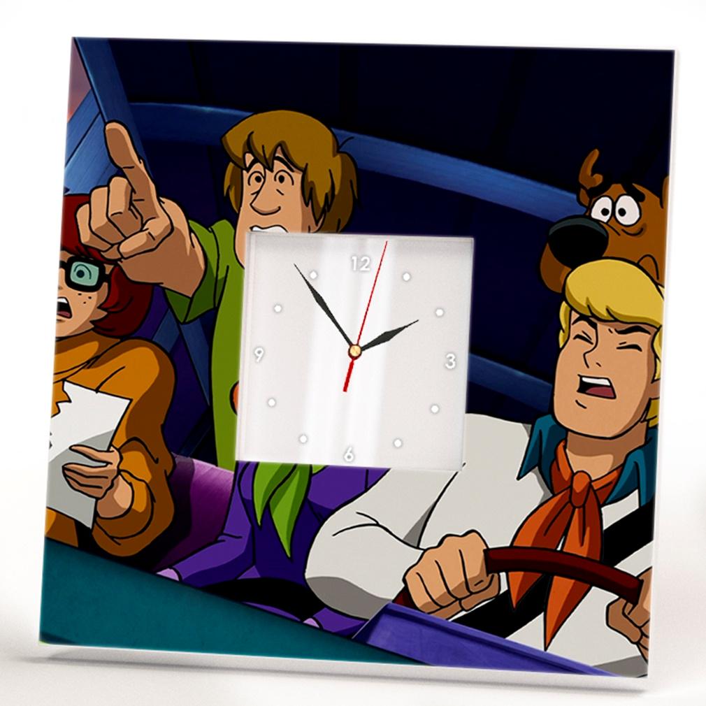 Часы "Скуби Ду" 260x260 мм (C02035) Часы "Скуби Ду" 260x260 мм (C02035)