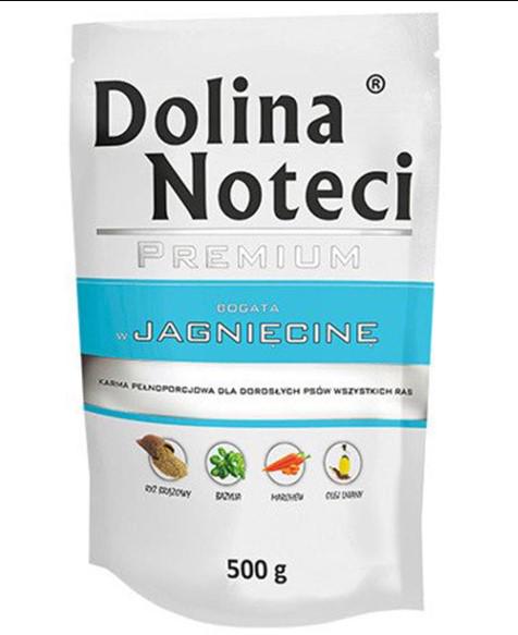 Корм влажный для собак Dolina Noteci Premium с ягненком 500 г пауч (108034)