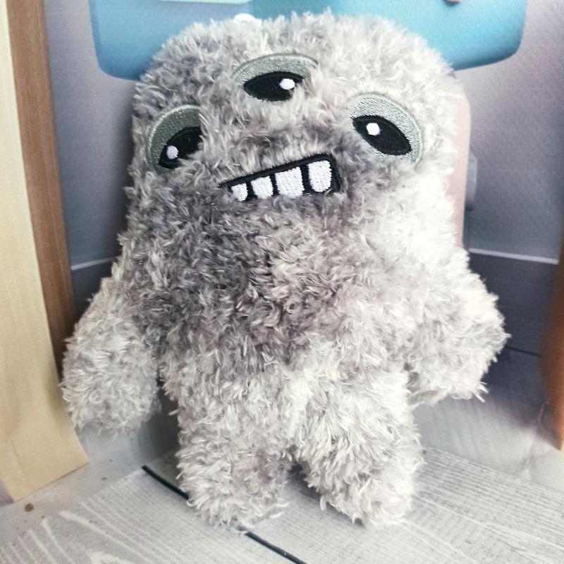 Мягкая игрушка для детей Fuggler Three Eyed Annoyed Alien 16 см Grey (Арт EPC14717M)