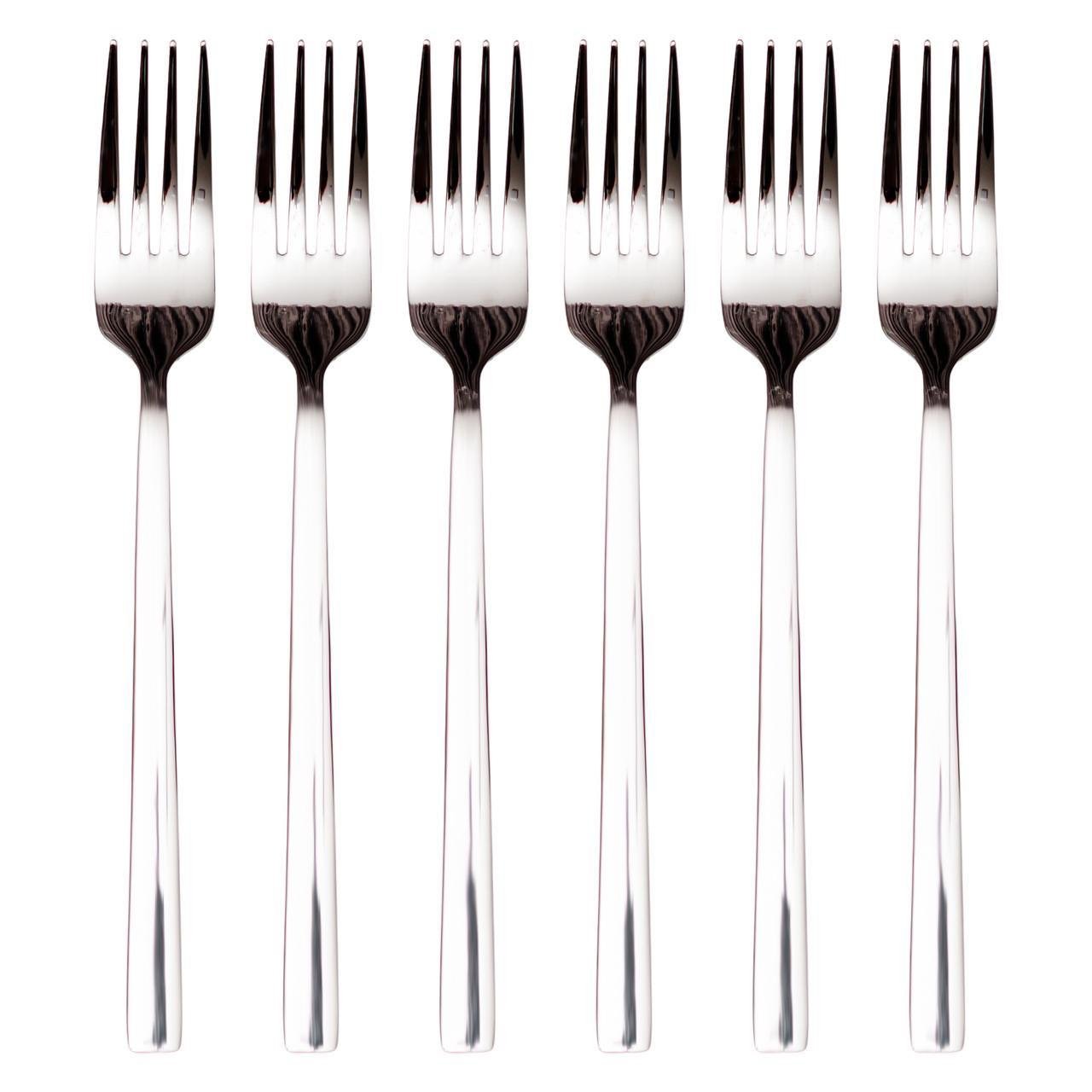 Набор столовых вилок Classic из нержавеющей стали 6 шт. (HP-8-23) Набор столовых вилок Classic из нержавеющей стали 6 шт. (HP-8-23)
