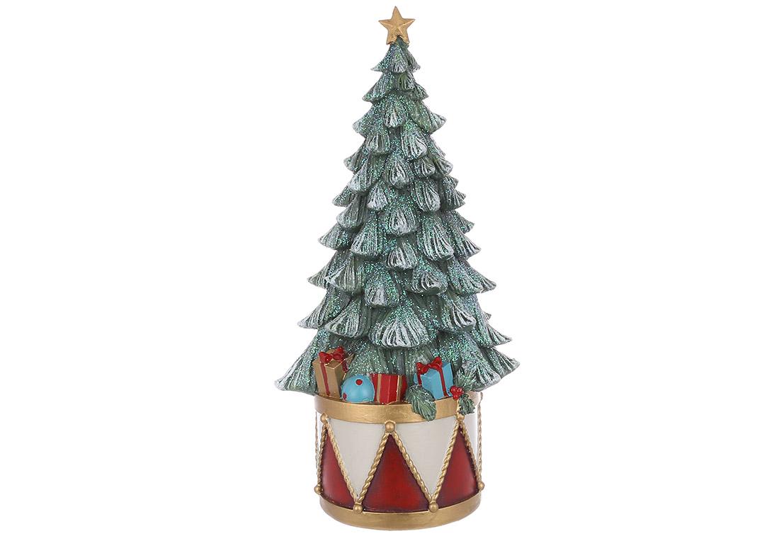 Статуэтка BonaDi Декоративная Елка на барабане 31 см (894-017)