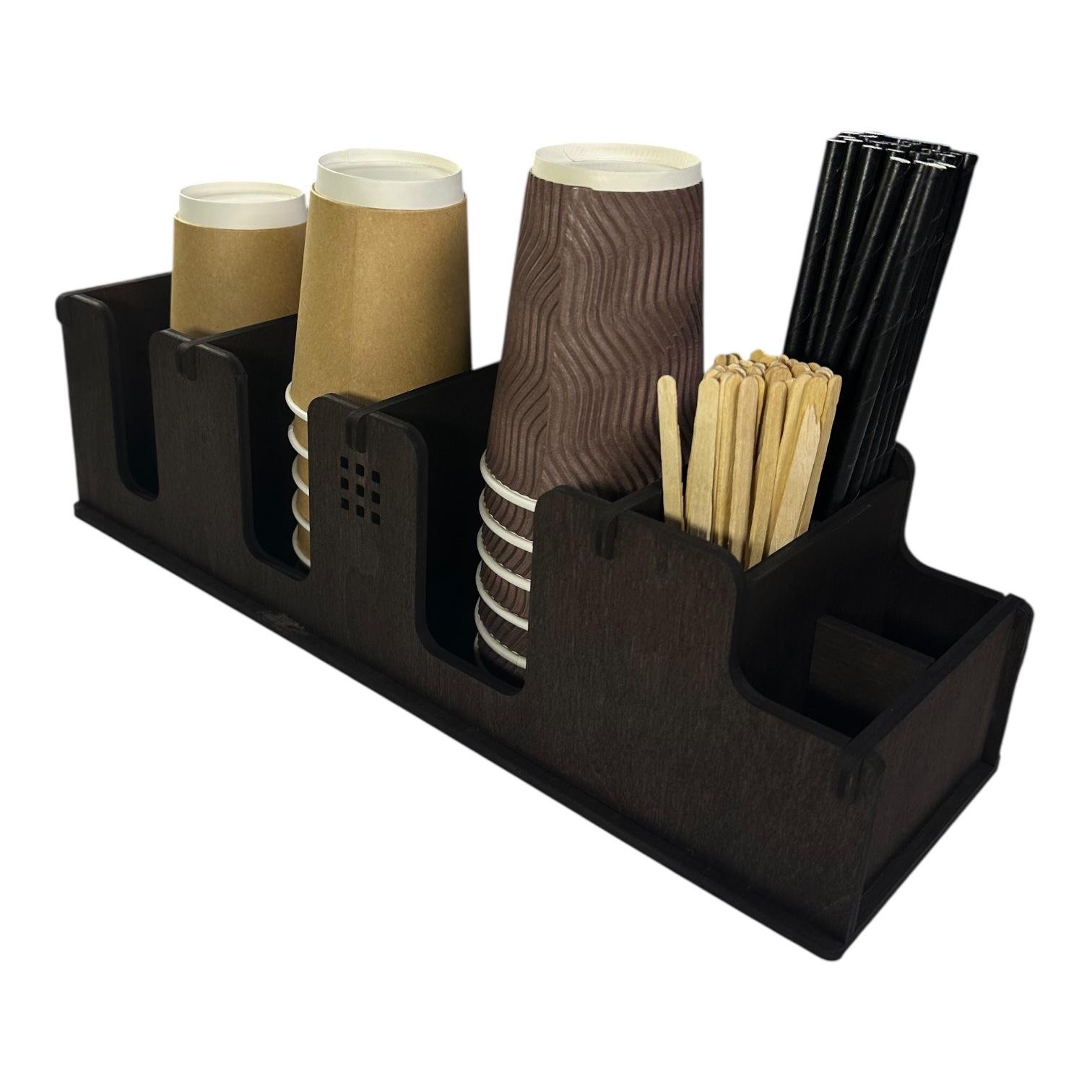 Органайзер деревянный Trio Plus 80х90х100 мм Палисандр (WN- 011)