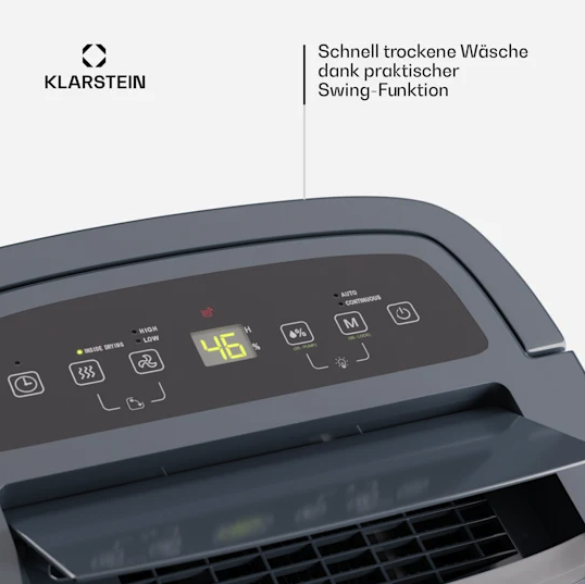 Осушитель KLARSTEIN DryFy Connect 40 35-45 м2 (10045540) - фото 3 Осушитель KLARSTEIN DryFy Connect 40 35-45 м2 (10045540) - фото 3