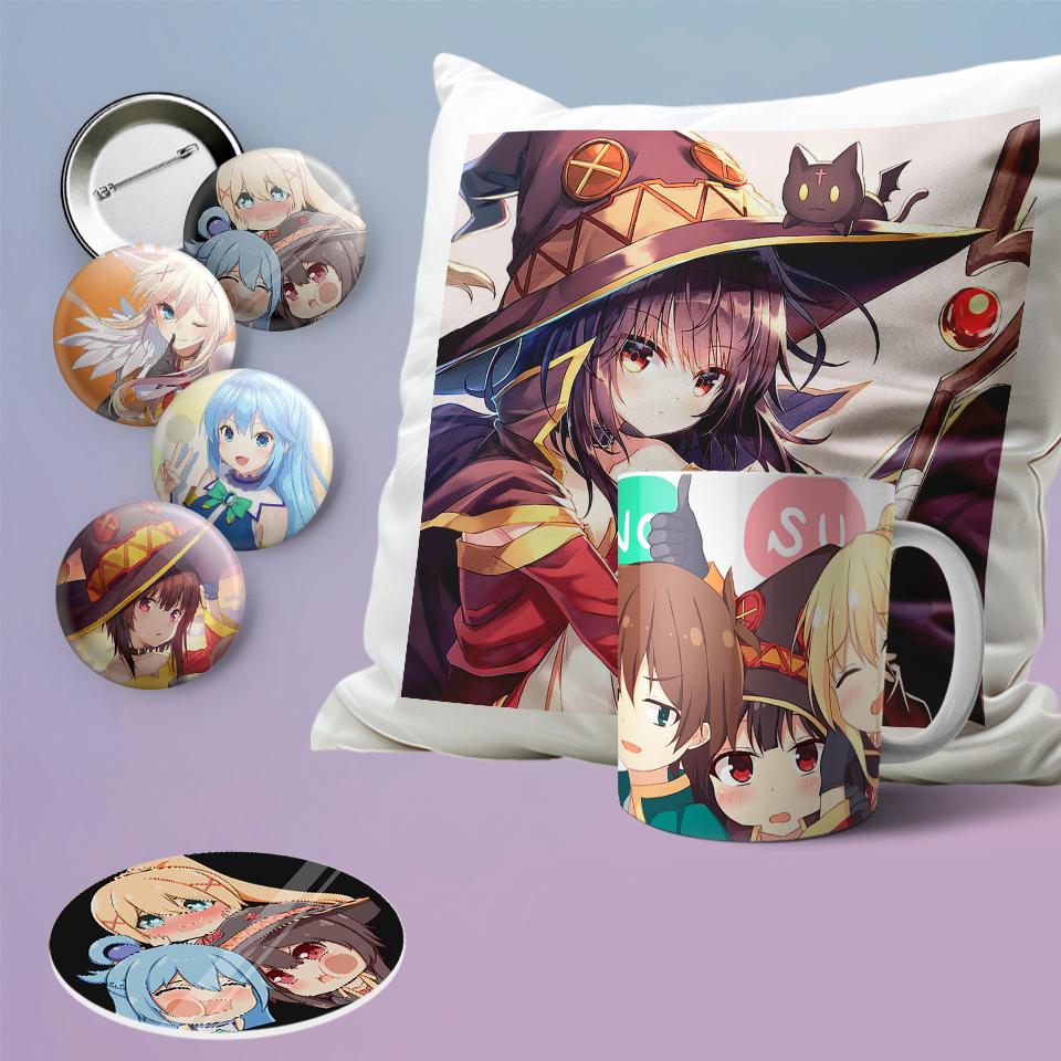 Подарочный набор KonoSuba Этот замечательный мир! аниме бокс (99)