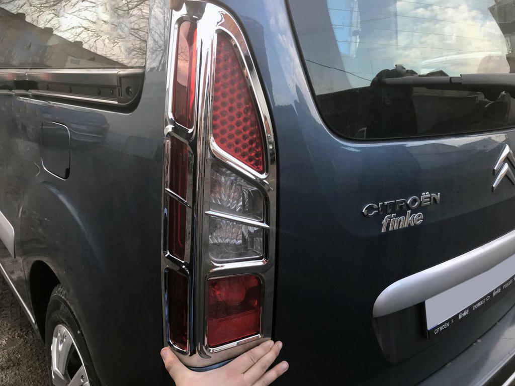 Накладка на стопы Угловые 2 шт пласт Только для 2012-2022 для Peugeot Partner Tepee 2008-2018 гг.