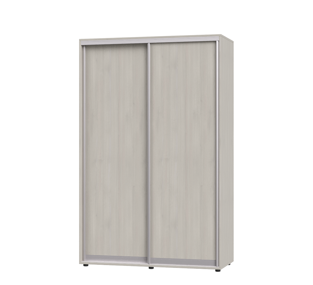 Шкаф-купе двухдверный Эверест ШК-02 140х45х220 см Шамони Светлый (06707)
