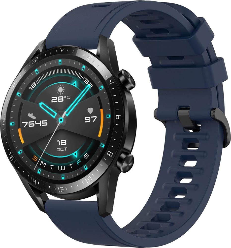 Ремешок Convex для Huawei Watch GT 22 мм Dark Blue (22306-5D)