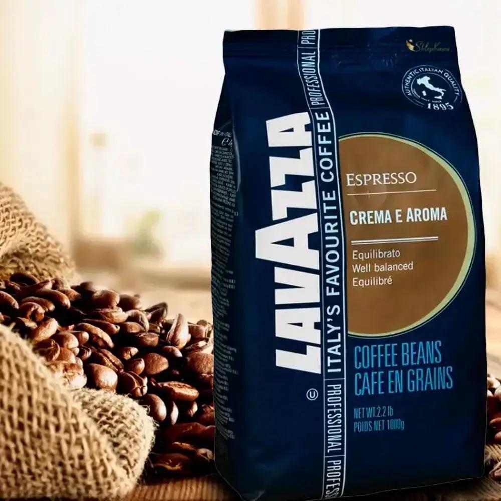 Кава в зернах Lavazza Espresso Crema e Aroma Blue 1 кг (28078888) - фото 3 Кава в зернах Lavazza Espresso Crema e Aroma Blue 1 кг (28078888) - фото 3