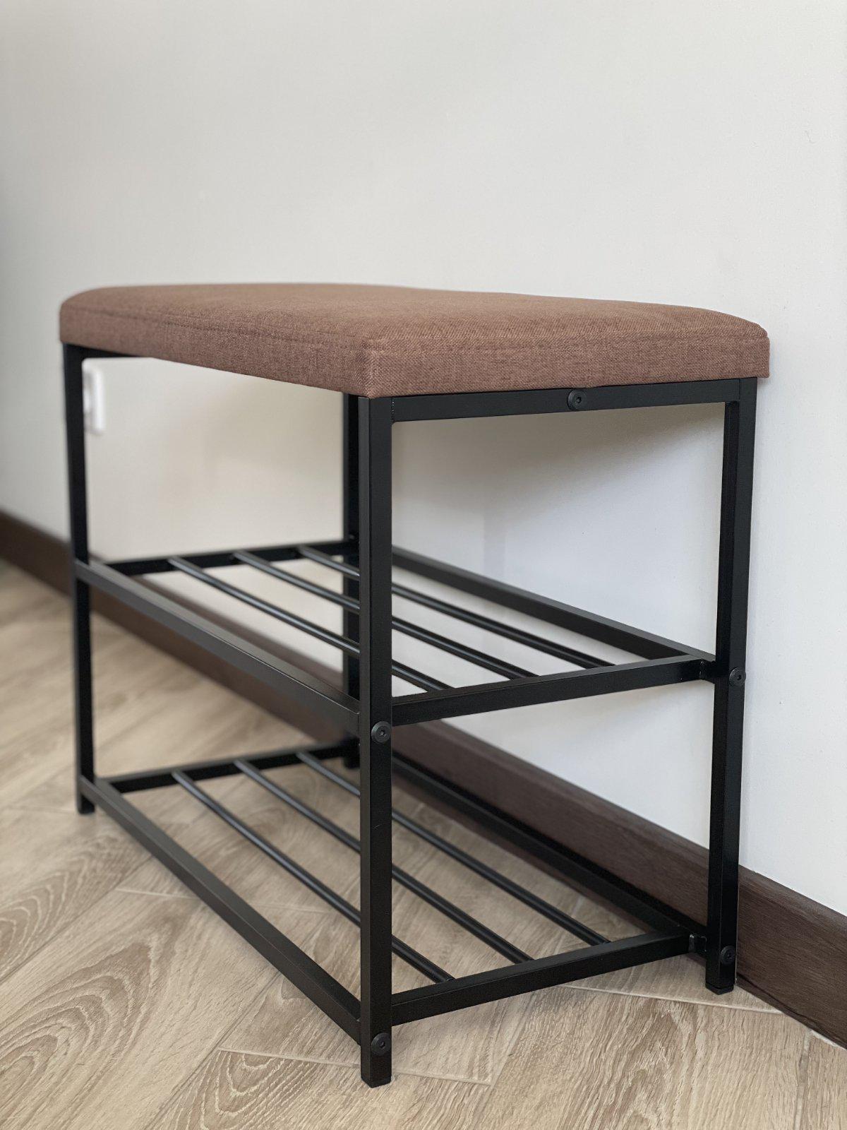 Полка для обуви RS-60 Cветло-коричневый/Черный - фото 4 Полка для обуви RS-60 Cветло-коричневый/Черный - фото 4