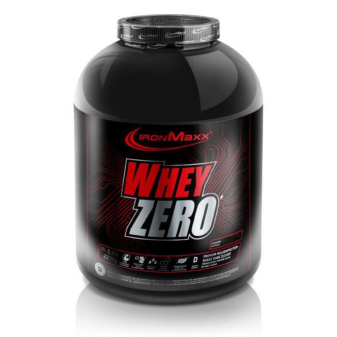 Протеїн IronMaxx Whey Zero 2,27 кг Банановий йогурт (3378V6381)