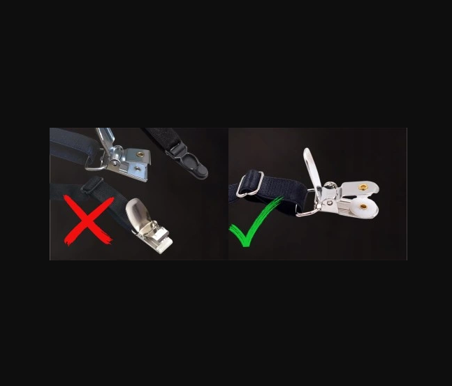 Подтяжки для фиксации рубашки Черный (0026) - фото 4 Подтяжки для фиксации рубашки Черный (0026) - фото 4