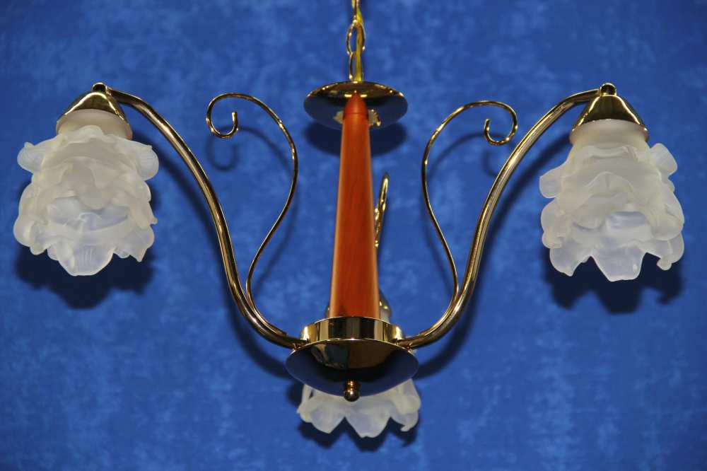 Люстра с плафонами Ray LAAA04/3 FGD (IR005851)