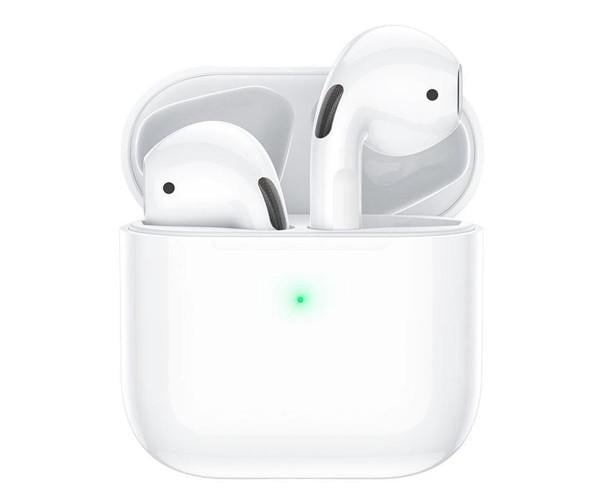 Навушники-гарнітура Bluetooth Hoco EW03 Plus TWS із зарядним кейсом White