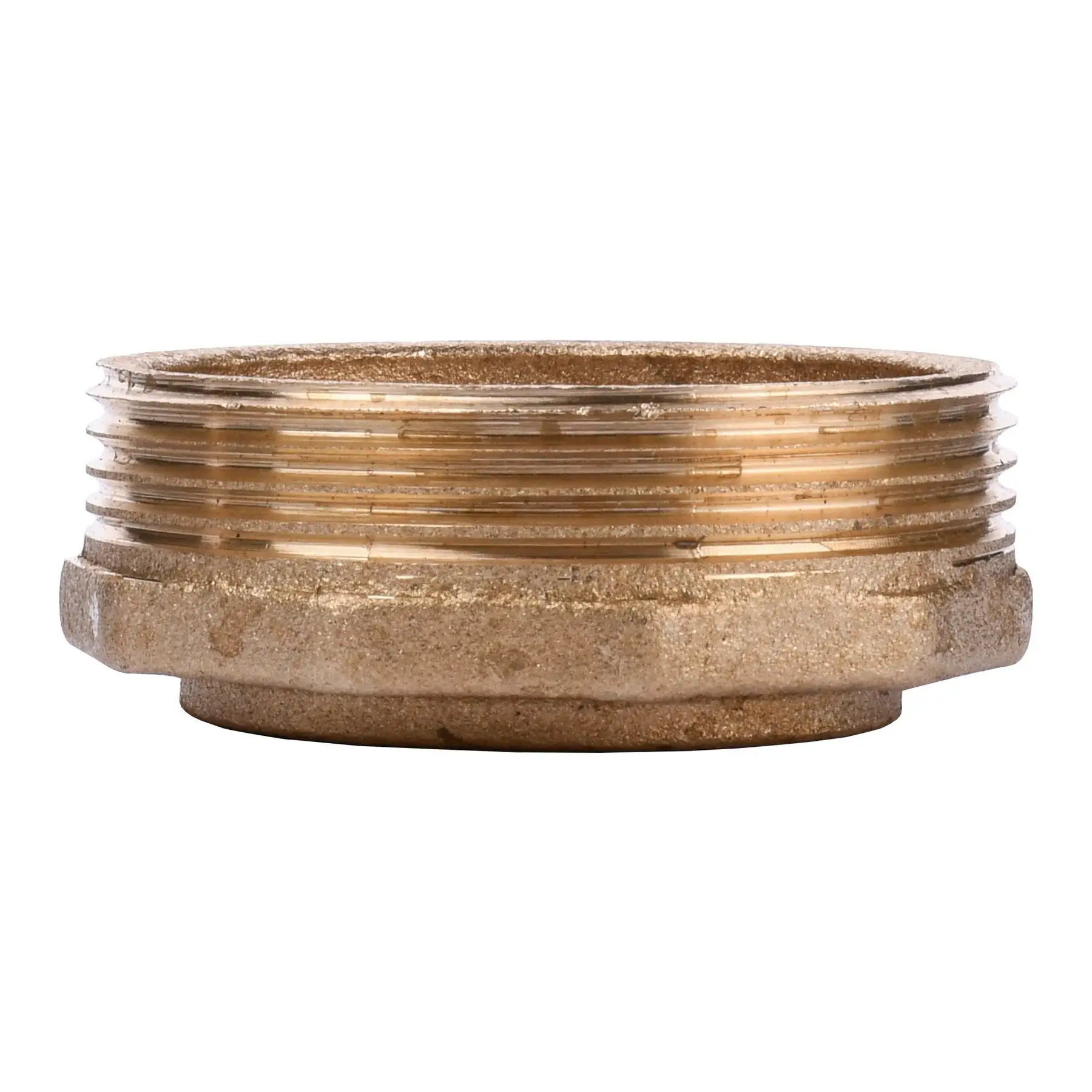 Футорка латунная 2″ЗРх1 1/4″ВР литейная (727Б)