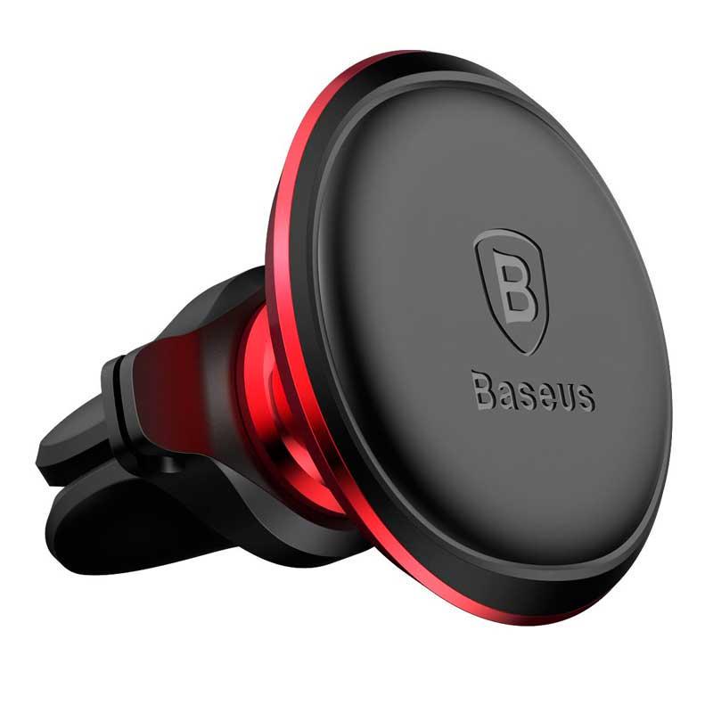 Тримач холдер автомобільний Baseus Magnetic Air Vent SUGX-A09 Red