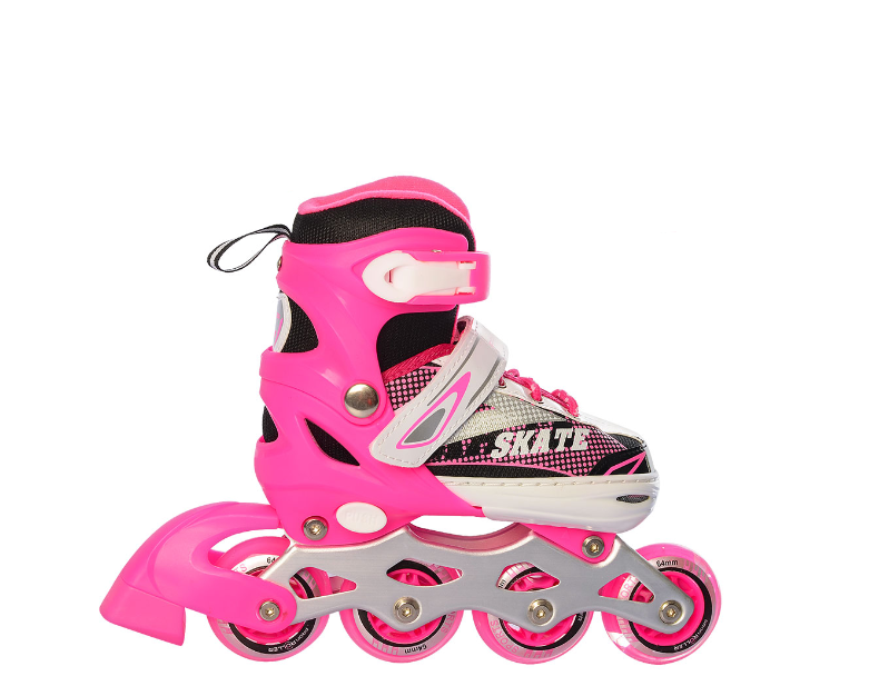 Ролики A4123-S-P р. 31-34 Розовый (AN002725)