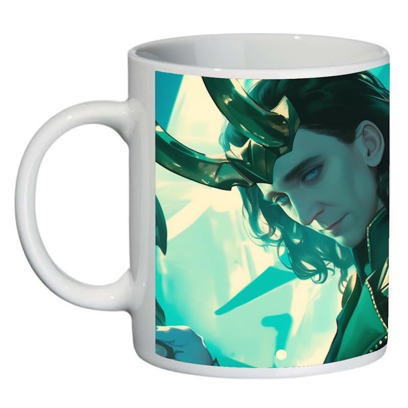 Чашка с принтом Локи марвел 008 (2404220296)