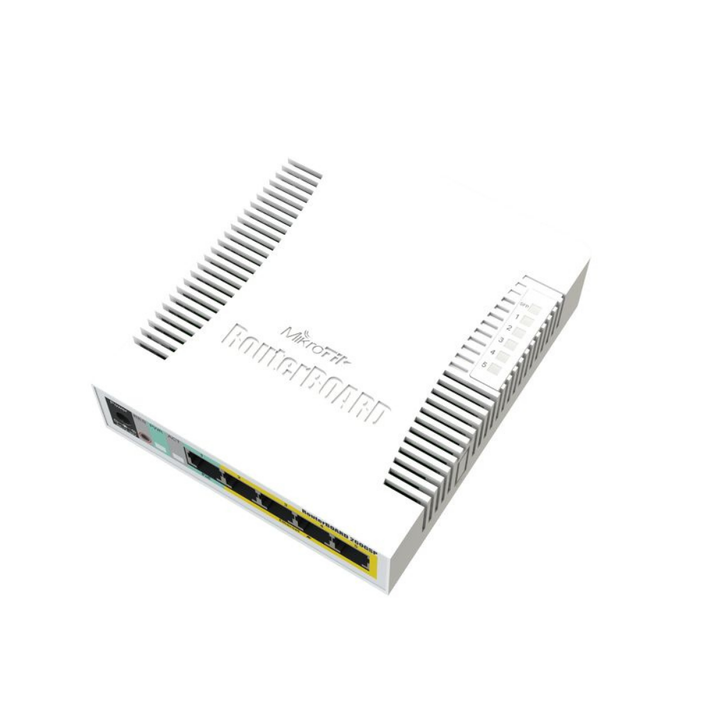 Коммутатор управляемый MikroTik CSS106-1G-4P-1S 5 Gigabit Ethernet/1хSFP (584547) - фото 2