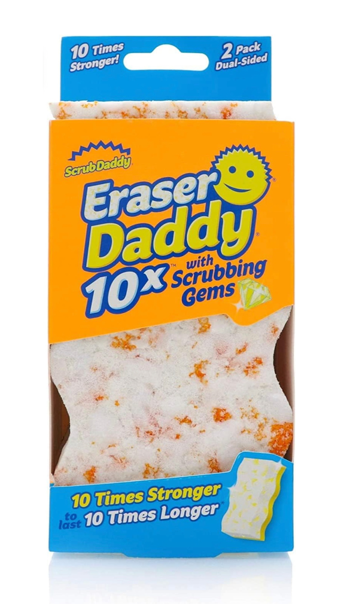 Набір меламінових губок Scrub Daddy Eraser Daddy 2 шт.