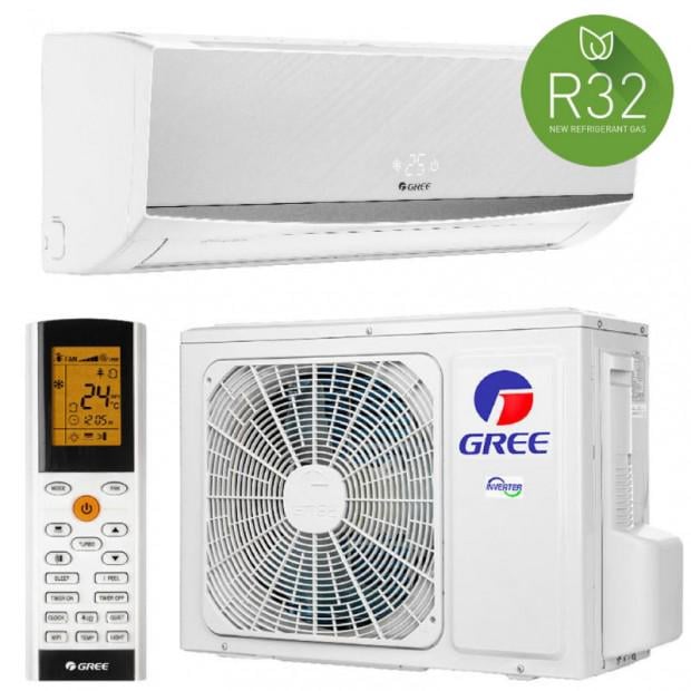 Кондиціонер Gree Lomo DC inverter R32 GWH09QB- K6DND2E WIFI White -22 °C - фото 2