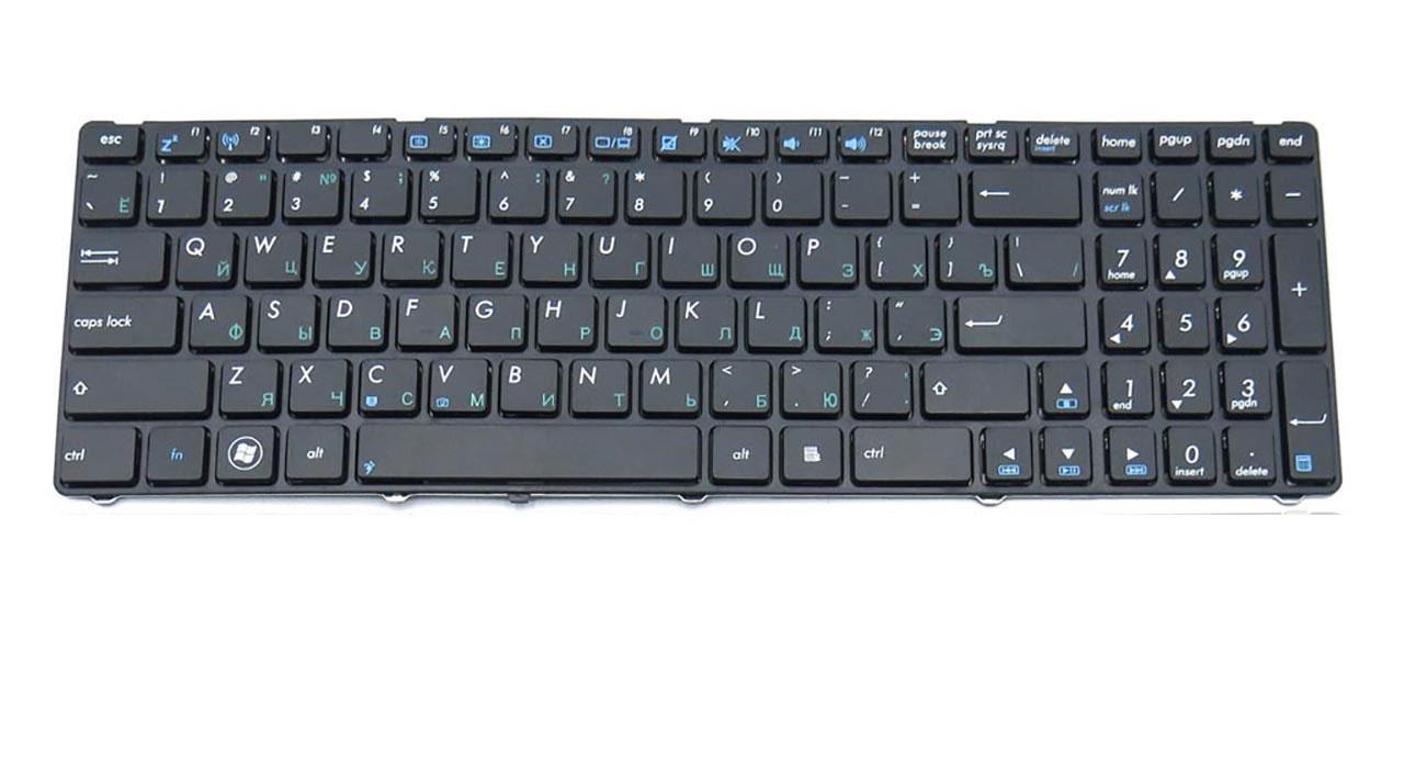 Клавіатура для ноутбука Asus G51 G51V матова (04GNV32KRU00)