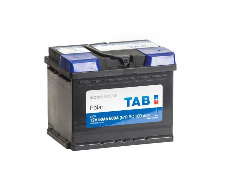 Акумулятор TAB Polar S 60Ah En600 242х175х190 мм B13 правий  (8736761)