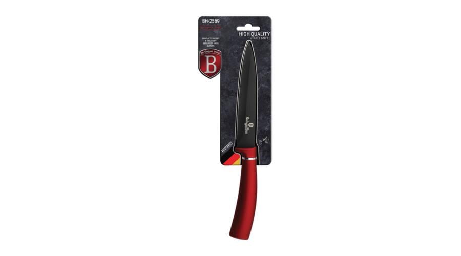 Нож Berlinger Haus Burgundy Metallic Line BH-2569 12,5 см (131088) - фото 3 Нож Berlinger Haus Burgundy Metallic Line BH-2569 12,5 см (131088) - фото 3