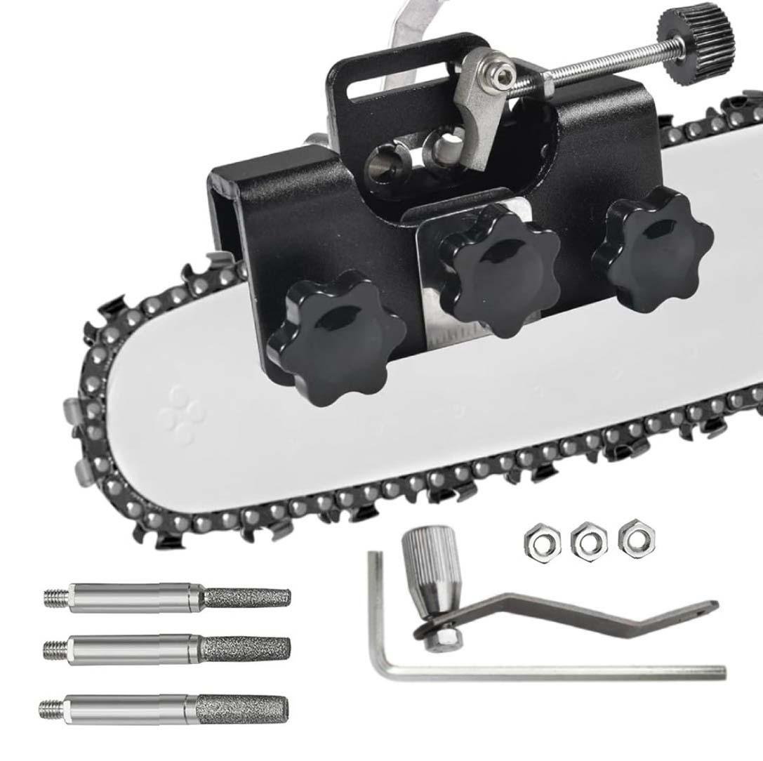 Механічна машинка для заточування ланцюгів пив Black Механічна машинка для заточування ланцюгів пив Black
