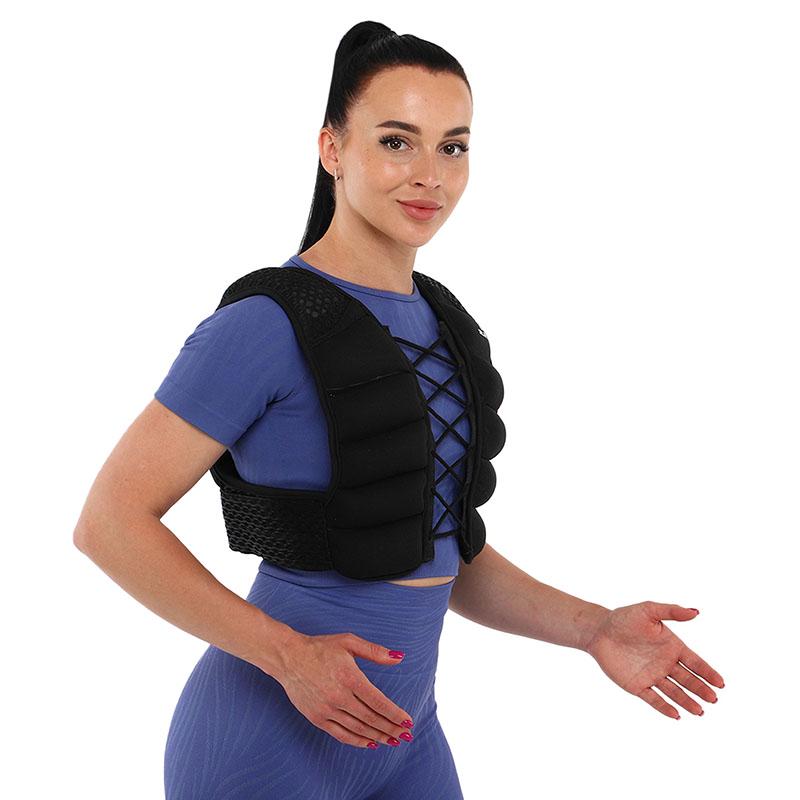 Жилет утяжелитель FI-3845 10 кг Черный (56363250) - фото 14 Жилет утяжелитель FI-3845 10 кг Черный (56363250) - фото 14