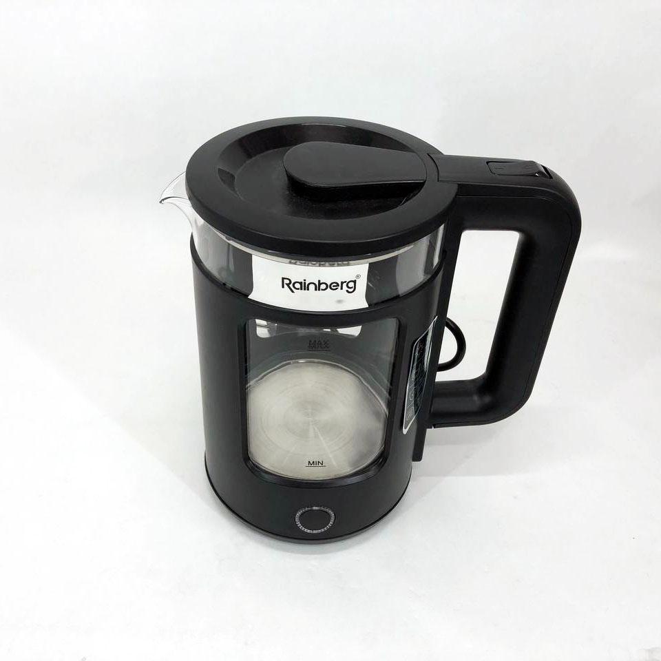 Електрочайник Rainberg RB-2220 2200 Вт 2 л Чорний (266161) - фото 8