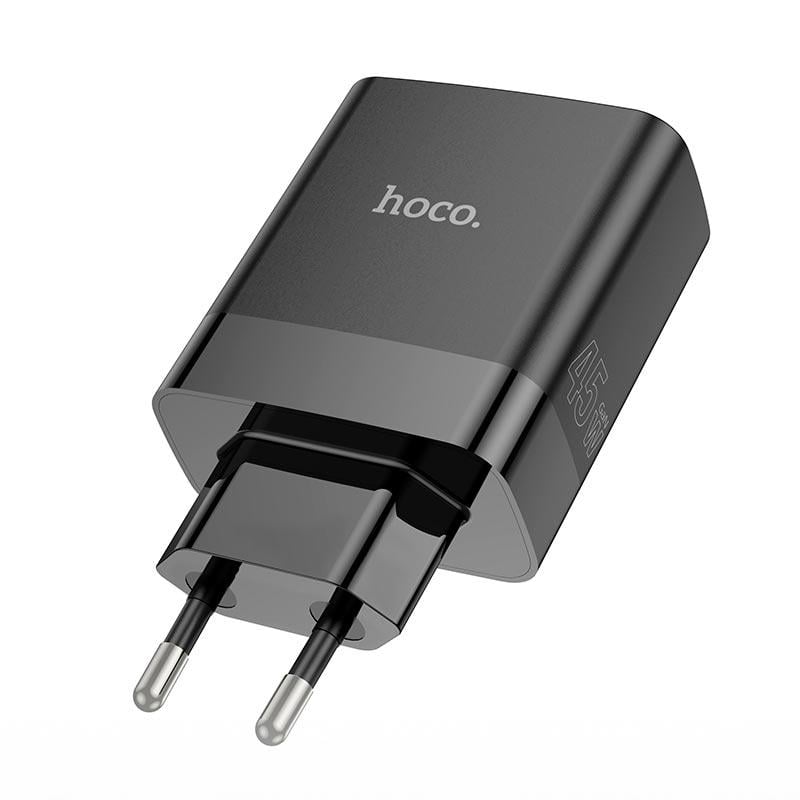 Зарядний пристрій мережевий Hoco C127A Intelligent four-port 45W 3A PD/QC - фото 3