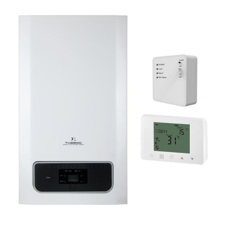 Котел газовый Thermo Alliance EWA HY09-GCWRW 24 кВт двухконтурный с комплектом для коаксиального дымохода 1000 мм 60/100 (FRRS00051205) Котел газовый Thermo Alliance EWA HY09-GCWRW 24 кВт двухконтурный с комплектом для коаксиального дымохода 1000 мм 60/100 (FRRS00051205)