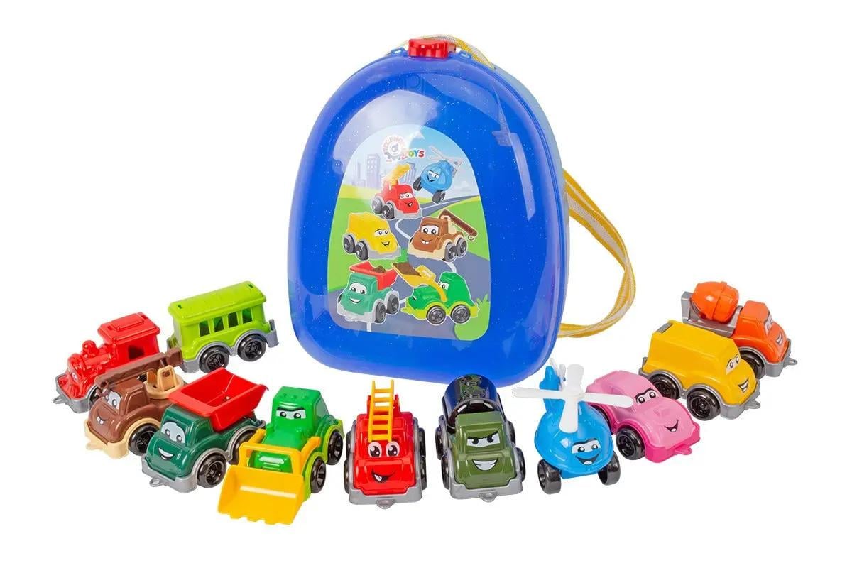 Детский набор TechnoK Машинки в рюкзачке 25х12х20 см (9253)