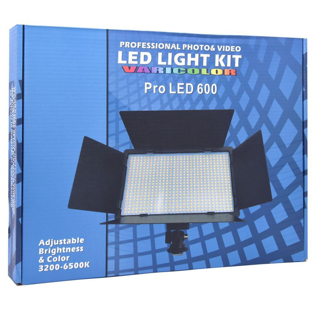 Прожектор для фотостудии LED (Pro U600) - фото 4 Прожектор для фотостудии LED (Pro U600) - фото 4
