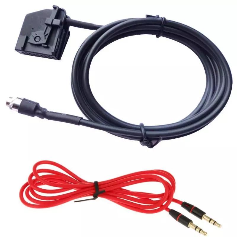 Кабель переходник 3.5mm вход AUX VW 18Pin Volkswagen RNS2 + AUX кабель Кабель переходник 3.5mm вход AUX VW 18Pin Volkswagen RNS2 + AUX кабель