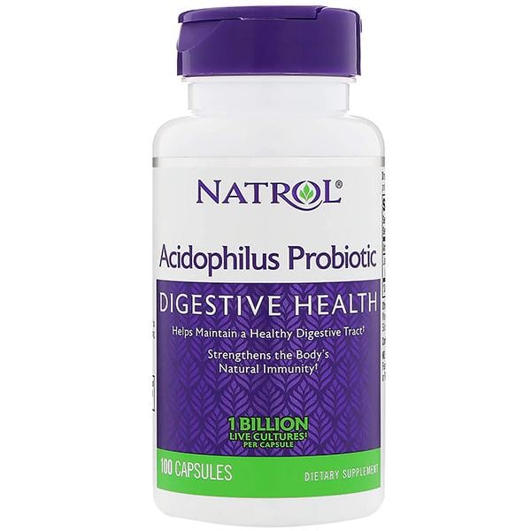 Пробиотик Natrol Acidophilus Probiotic 1 Billion Live Cultures 100 капс. (000027038)