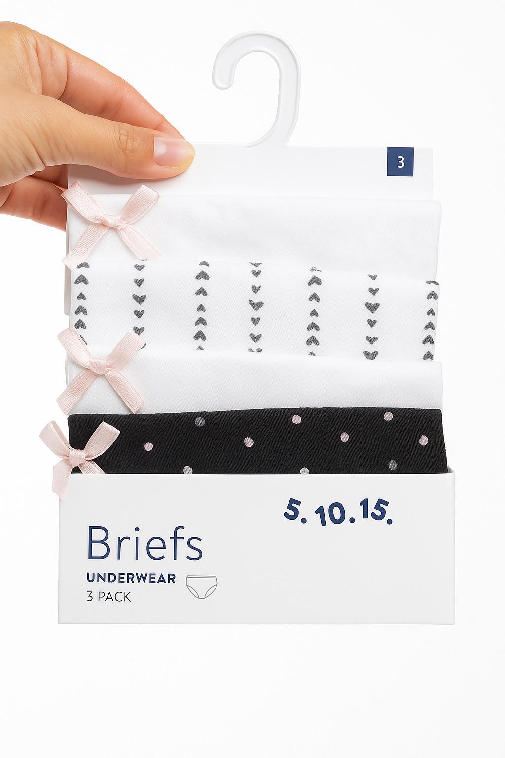 Комплект трусиков 5.10.15 Kids 3W4312 3 шт. 122-128 см Разноцветный