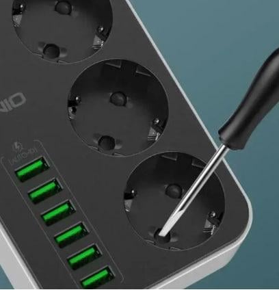 Подовжувач LDNIO SE3631 USB 2 м (SE3631) - фото 8