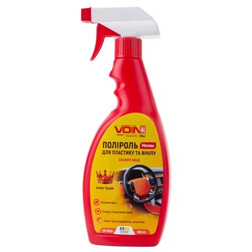 Полироль для пластика и винила матовая Voin Amber Royale 500 мл (VP-0540)