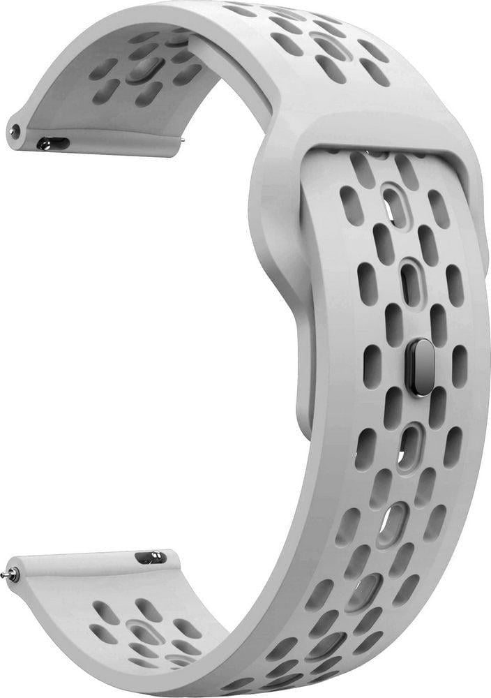 Ремешок силиконовый Liveunic для Xiaomi Watch S3 Light Grey (41943-4C) Ремешок силиконовый Liveunic для Xiaomi Watch S3 Light Grey (41943-4C)