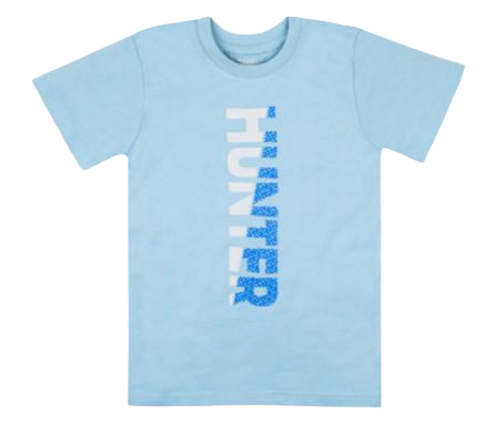 Футболка детская хлопковая для мальчика Gabbi FT-21-8 Лагерь френд 122 см Голубой (12654)